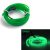 Fir Neon Auto “EL Wire” culoare Verde, lungime 1M, alimentare 12V, droser inclus