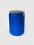 Bidon 420 litri, cu capac prin infiletare, Sterk, Plastic Albastru