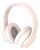 Casti audio fara fir GoGEN HBTM 43P, Bluetooth 5.0, microfon, roz