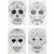 Set creativ folii termocontractabile (Shrink plastic) – cranii