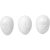Set oua din plastic cu model, 12 bc